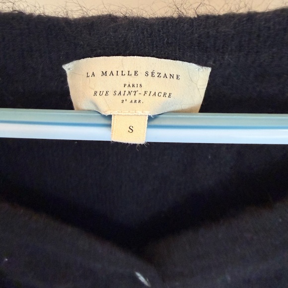 Sezane Abele Cardigan Black - Size S - Picture 3 of 3